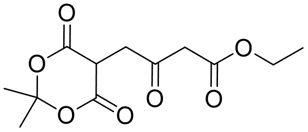 4-（2,2-二甲基-4,6-二氧-1,3-二氧-5-基）-3-氧代丁酸乙酯（盐酸氨酮戊酸）