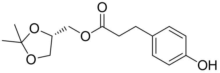 4S-(2,2-二甲基-1,3-二氧环戊烷-4-基)-3-(4-羟基苯基)丙酸酯   (盐酸兰地洛尔)